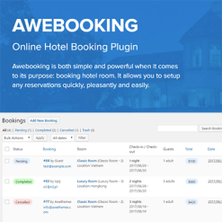 Awebooking Rules