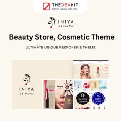 Iniya – Beauty Store, Cosmetic Theme